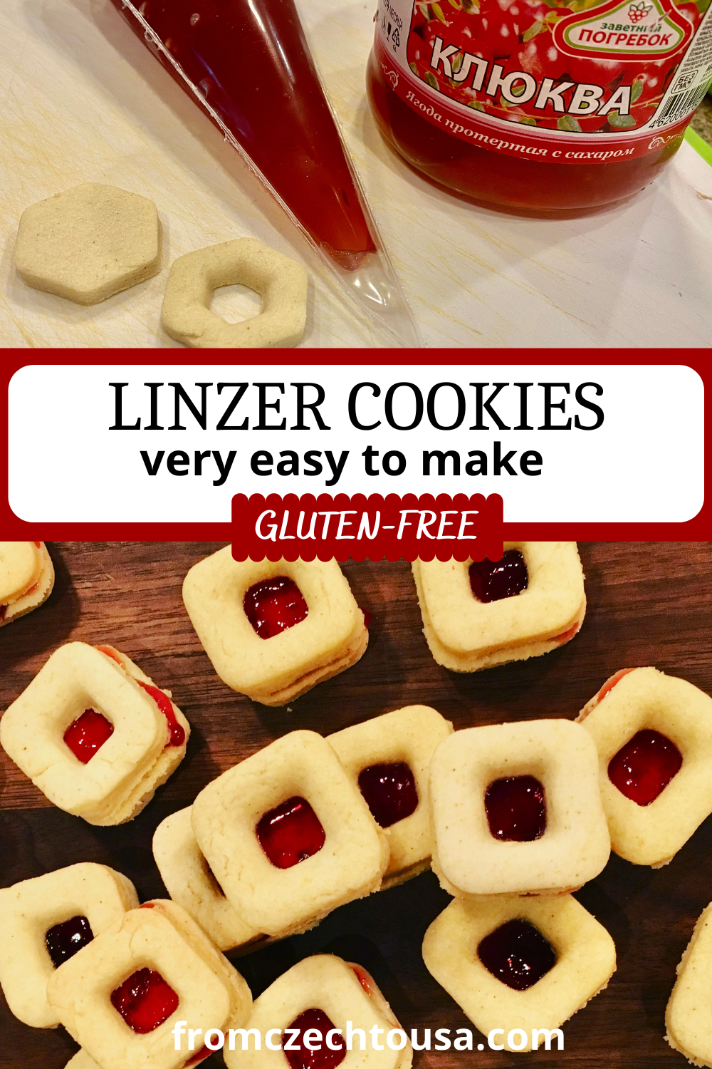 Homemade Linzer Cookies