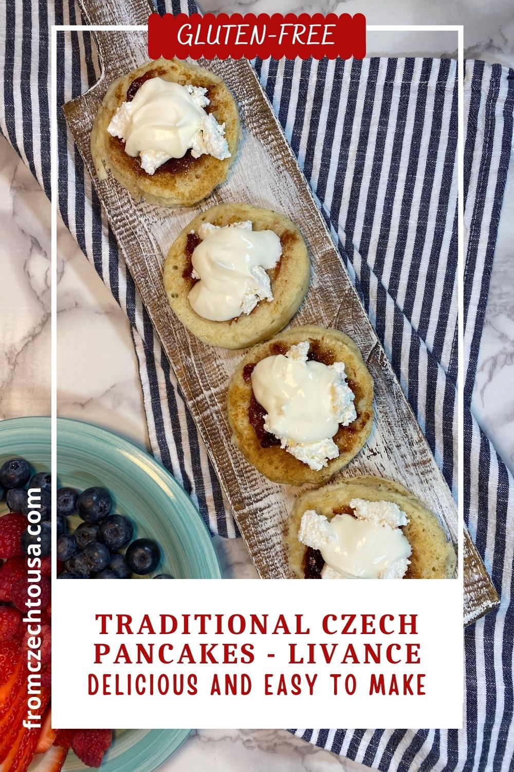 Czech Pancakes - Livance