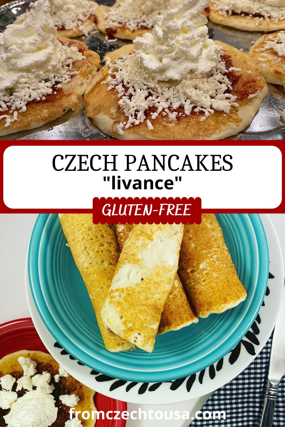 Czech Pancakes - Livance