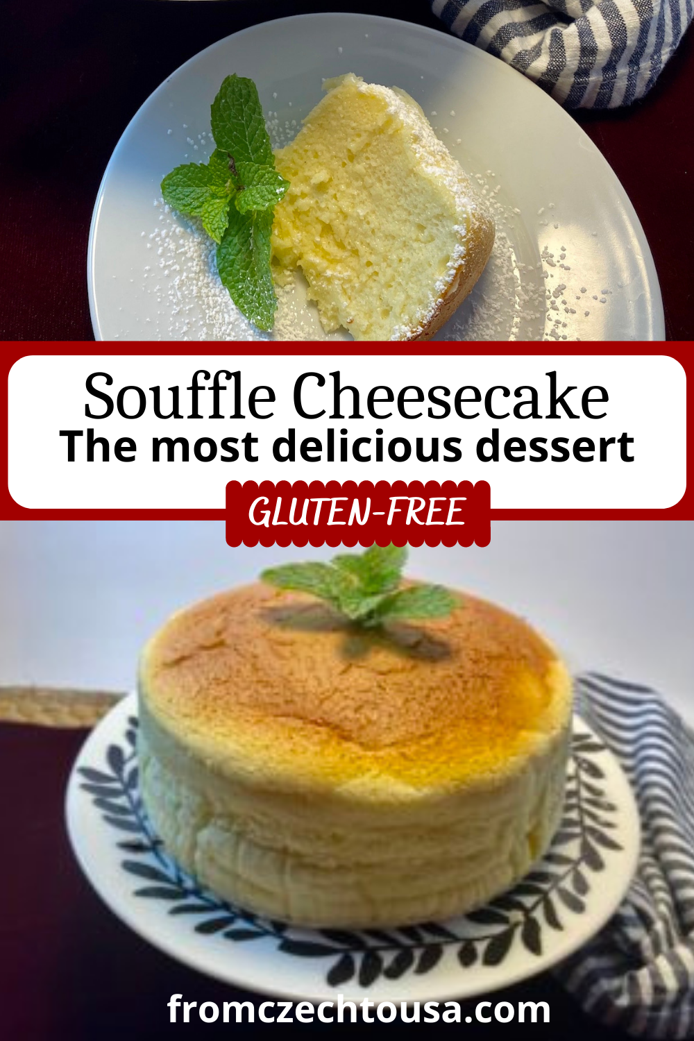 Light Soufflé Cheesecake