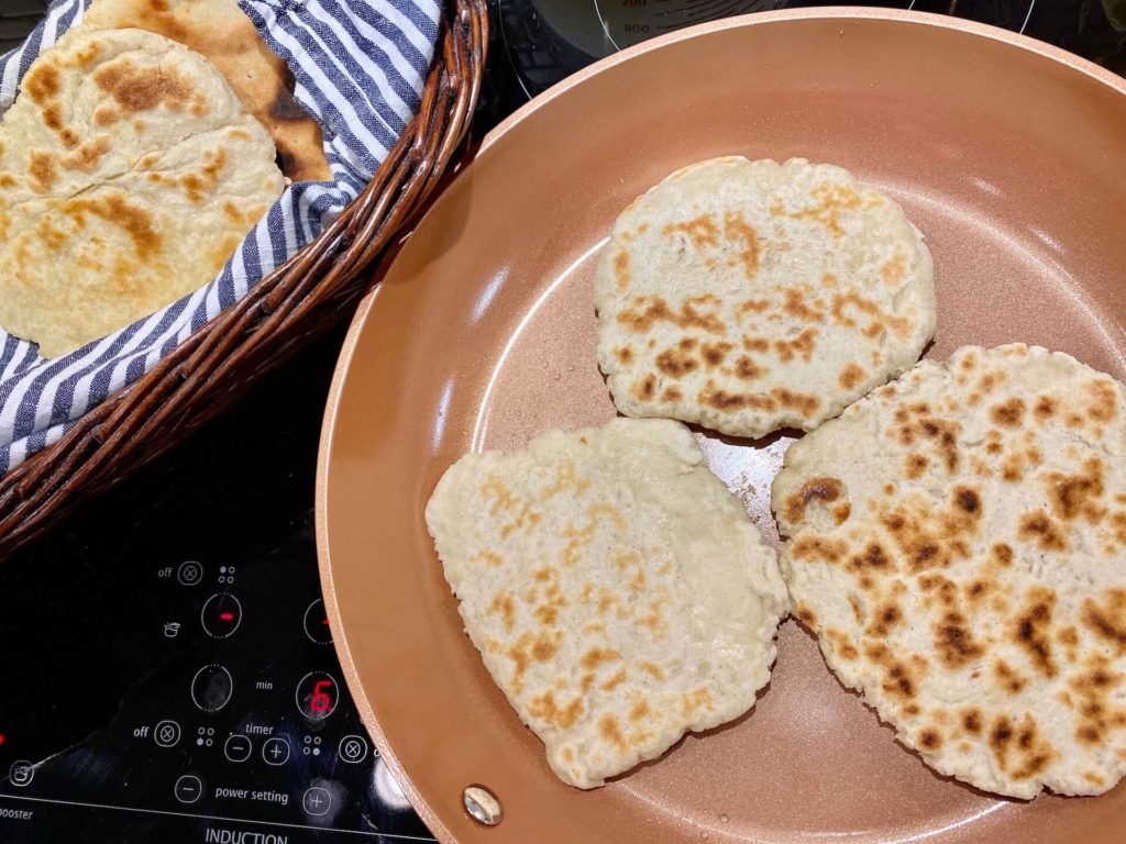 Gluten Free Flat Bread Recipe for Induction Cooktops - Simply