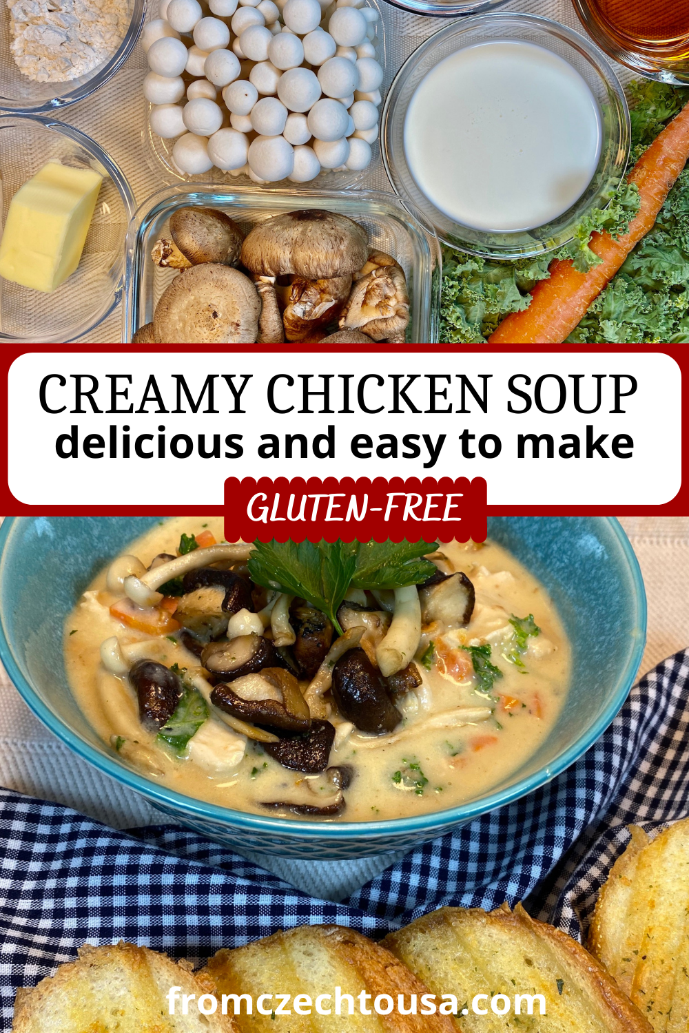 Creamy Marsala Chicken Soup