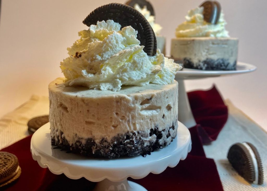 Mini Oreo cheesecake